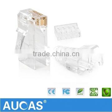 Manufacturer China Supply Network Wire Connector Cat6e Unshielded UTP Modular Plug Offer