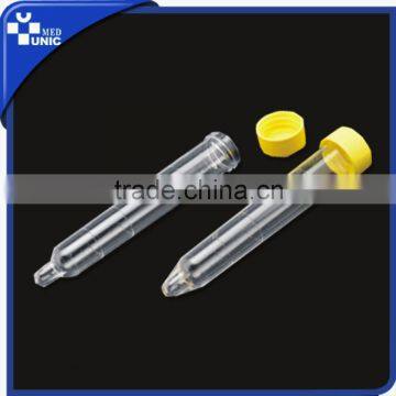 Conical Bottom urine sediment Test Tube with cap