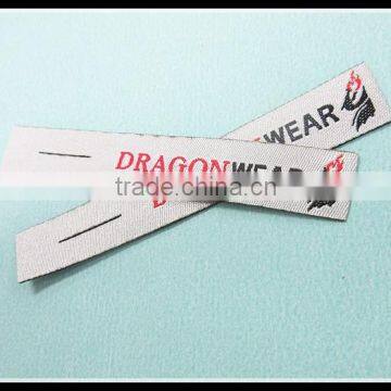 Cheap Woven Hangtag Label for Custom Garment Labels Accessories Jeans