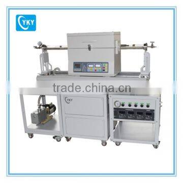 1200c high temperature three way graphene growth furnace with CE