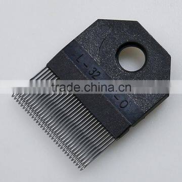 Warp knitting spare parts-plastic guide needle L-32-0-0 for warp knitting machines