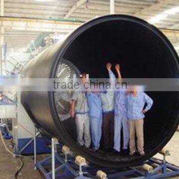 Hollow Wall HDPE Winding Pipe Machine