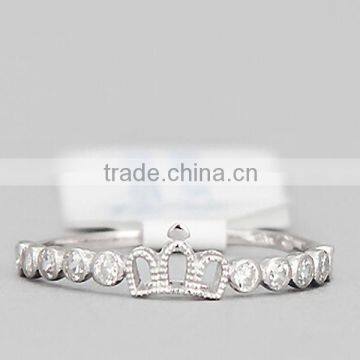 The Girl Ring Made in Sterling Silver Female Ring Finger Cheap Ring in Popular Design photo-2