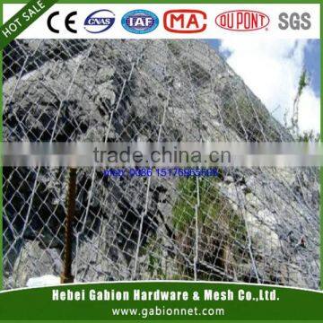 ss rockfall attenuator system protective mesh factory