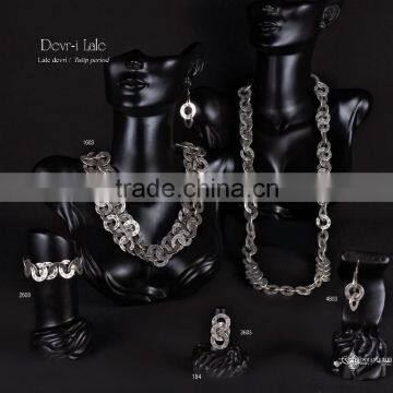 Top quality fashion turkish style silver plated ring Devr-i Lale 3603