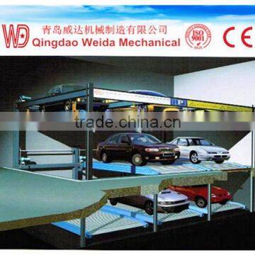 Smart Underground Car Parking System With Three Level