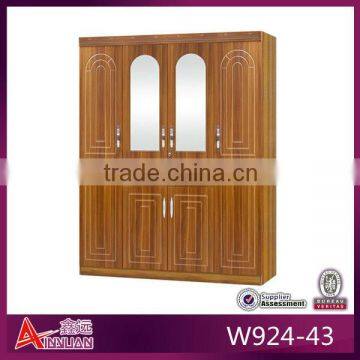 W924-43 Latest design wooden bedroom big closet