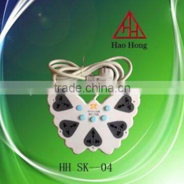 hot sale butterfly shaped electrical socket outlet