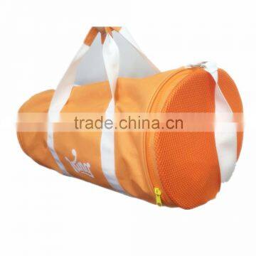 BSCI Audit Factory 600D Polyester Gym Bag Rolling Duffle Bag