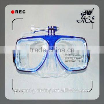Scuba diving and swimming sport active demand gopro mask