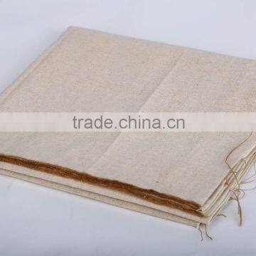 Wholesale low price best price waxed coated indian linen fabric bull linen fabric