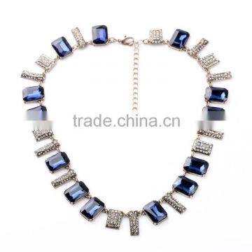 2015 New Dazzle Colour Luxury Ms Diamond Necklace 2015, Alloy Necklace