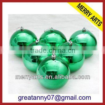china manufacturer shiny green christmas ornament balls wholesale cheap christmas ball ornament