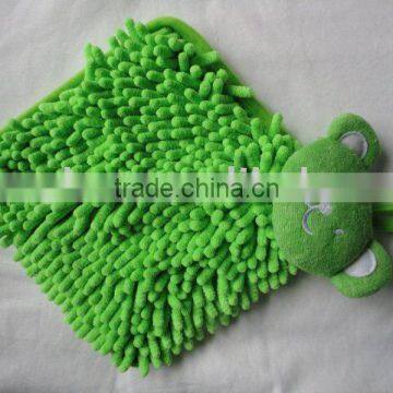 Chenille animal towel