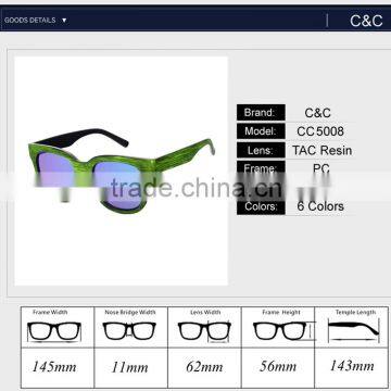 New Round Glasses Imitation Wood Grain Sun Glasses Big Sunglasses Fashion Women 2016 Famous Brand Designer Oculos De Sol CC5008 photo-6