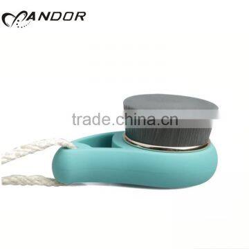 Rubber Paint Bamboo Charcoal Cleasing Facial Brush