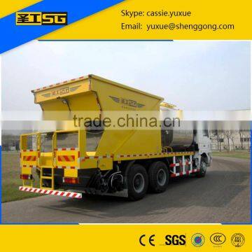 Stone Spreader Machine,8500L Asphalt Tank and 12000L Stone Tank Asphalt Macadam Spreader photo-3