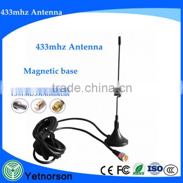 hot product 433MHz UHF Omni Indoor Magnetic spring 3dBi Antenna