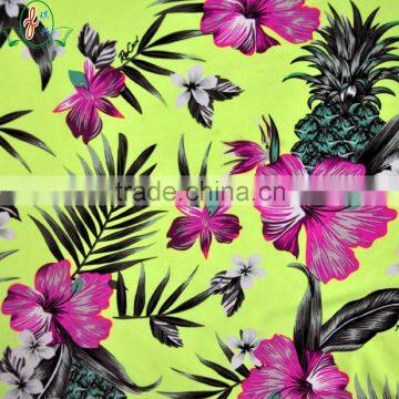 digital printing swimming wear fabric