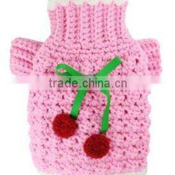 Cuter Knitting Crochet Cherry Dog Sweater