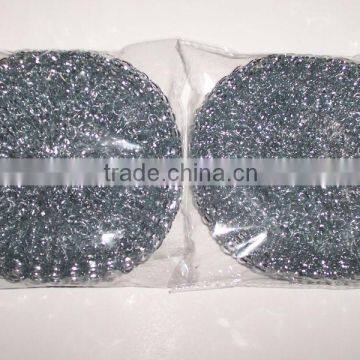 iron scourer/galvanized wire mesh scourer/cleaning ball