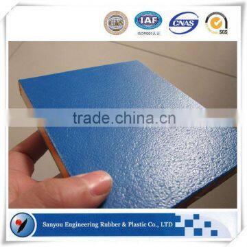 HDPE Blue On Yellow Bicolor pe 500 polyethylene 10mm pe plastic sheet