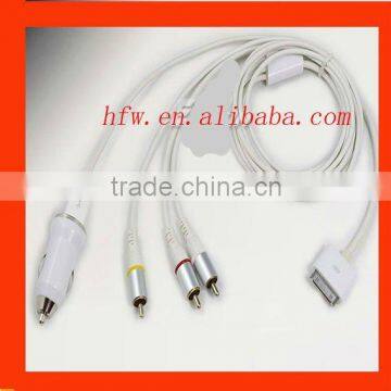 AV Output to RCA USB Cable for iPhone