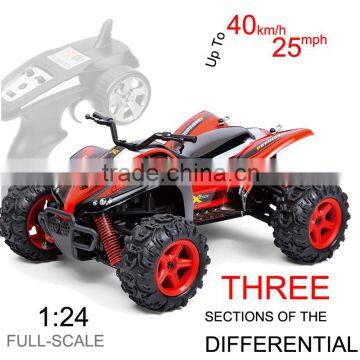 Remote control car speed drift racing 1:24 electric buggy full scale large 4WD four-wheel drive sport utility vehicle toy car