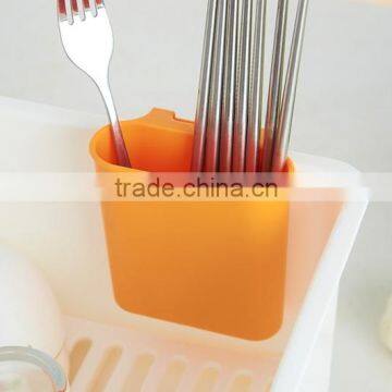 Kitchen Bow Chopstickl and Plate Storage Basket With Cover ,plastic Kitchen Basket,vegetable Storage Basket photo-5