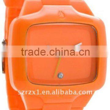 2013 Square Silicone Watch