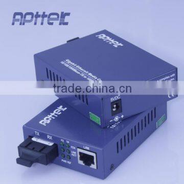 10/100M SM netlink media converter with 5DC 1A