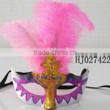 feather mask,halloween mask,dance mask,HJ027422