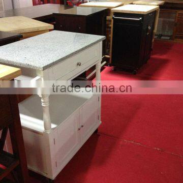 Granite top Kitchen Cart