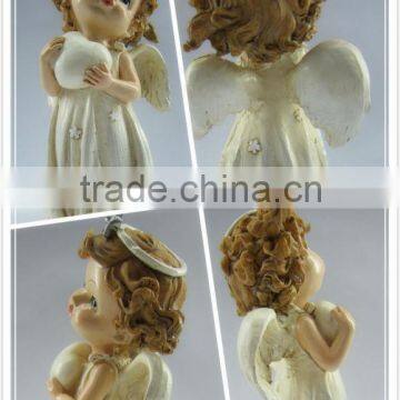 Resin baby angel sculpture, fashional design decoratives