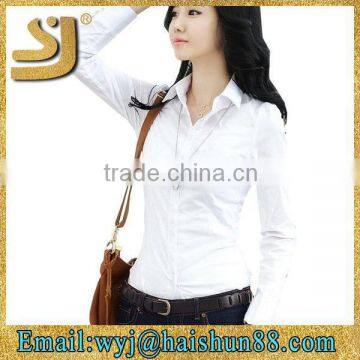 woman blouse shirt ladies formal blouses hot cotton brand clothing for women