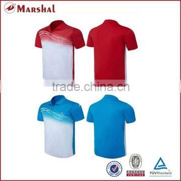 Light Blue Badminton Sets In Stock,Badminton Short,Polo Badminton T-shirt Quality Choice