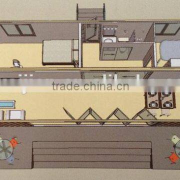 High quality house container/ container house service life/20ft container house