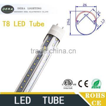 High Lumen High Power v Shape T8 Tube Led Lighting Led Tubed Lamp 25w 1200mm 1.2m photo-2