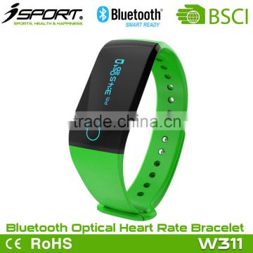 OLED Touch Smart Heart Rate Band Bluetooth Fitness Tracker