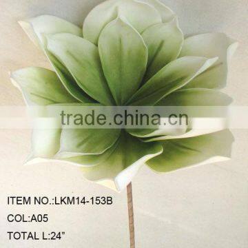 High Quality artificial flowers 24" SINGLE MAGNOLIA STEM for home decorations artificial flowers exporter