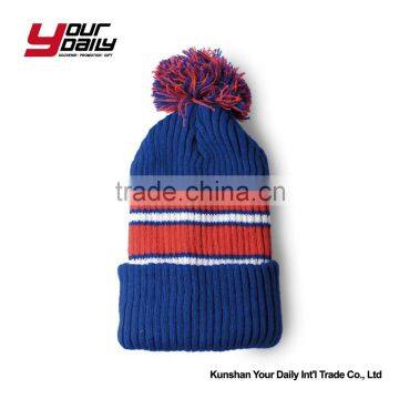 OEM warmed winter cap beanie knitted hat