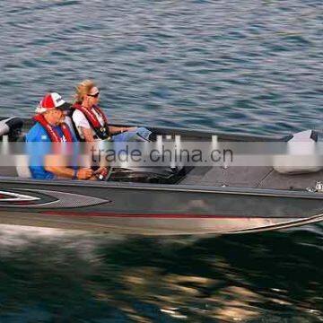 19ft side contral aluminum finder boat for sale