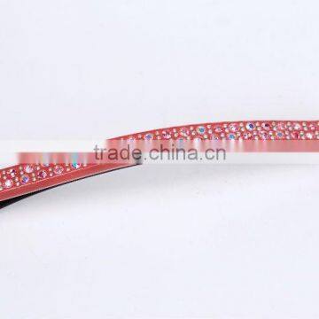 Fashion cellulose acetate rhinestone hair ornament