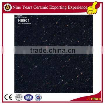 Black Glittering and translucent jade ceramic tile