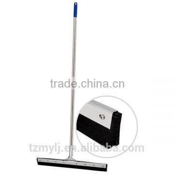 squeegee floor wiper,stainless steel handle
