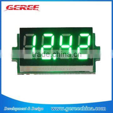 DC 0-33V green 0.36" LED 4 Digit mini Digital car Voltmeter Voltage Panel Meter