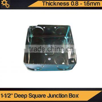 1-1/2" Deep Square Junction Box