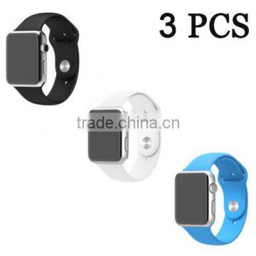 Replacement Watch Silicone Strap Wrist Band for Apple Iwatch Silicone Band photo-4