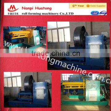 5 T Roll forming machine Of hydraulic uncoil machine