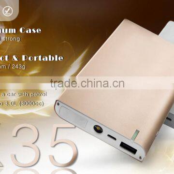 new design 6900mAh Car Jump Starter for 12v Car Emergency Power Bank